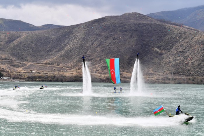 Suqovuşanda avarçəkmə üzrə ilk təlim-məşq toplantısının rəsmi açılışı olub -FOTOLAR