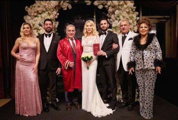 Seda Sayan yeddinci dəfə ərə getdi- FOTOLAR