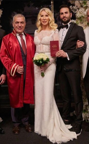 Seda Sayan yeddinci dəfə ərə getdi- FOTOLAR