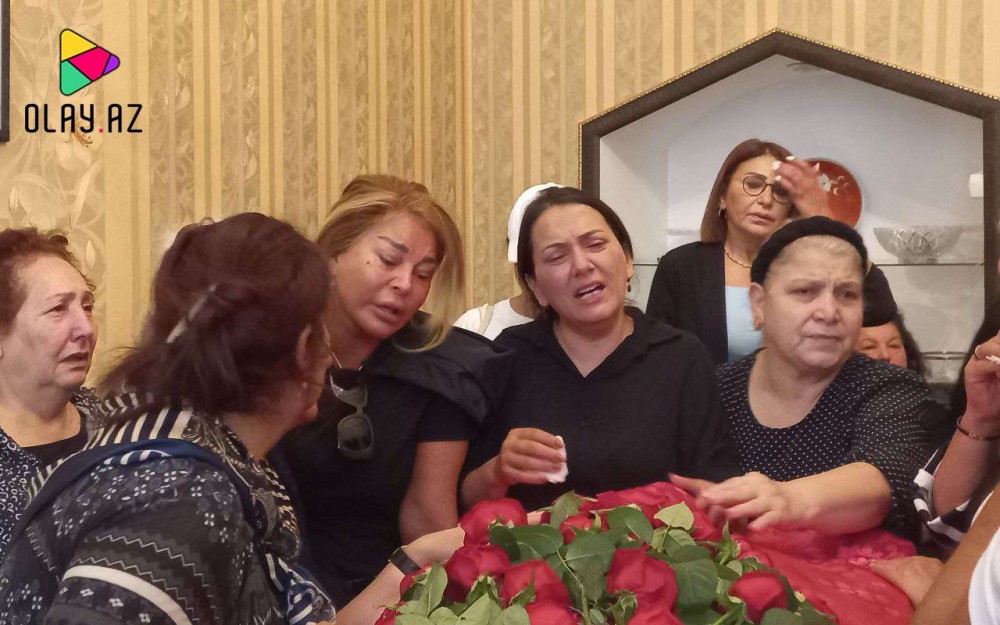 Aygün Kazımova dostu Rəhimlə belə vidalaşdı- VİDEO