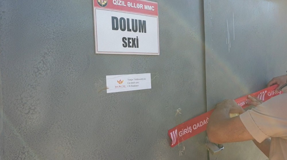 Azərbaycanda daha bir şirkətin fəaliyyəti dayandırıldı- FOTO/VİDEO
