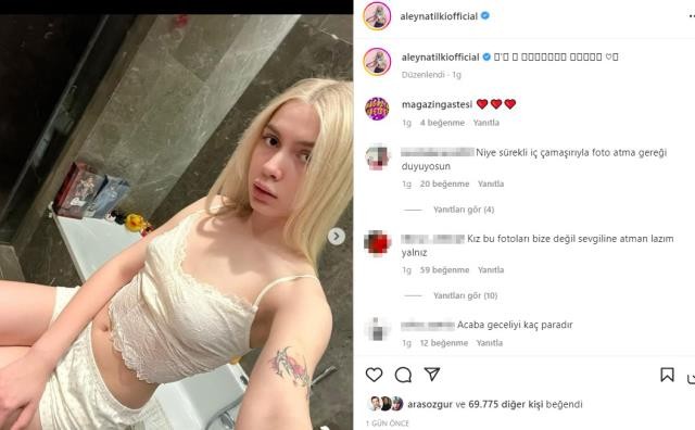 Məşhur müğənninin  hamamda çəkilmiş yarıçılpaqfotoları yayıldı