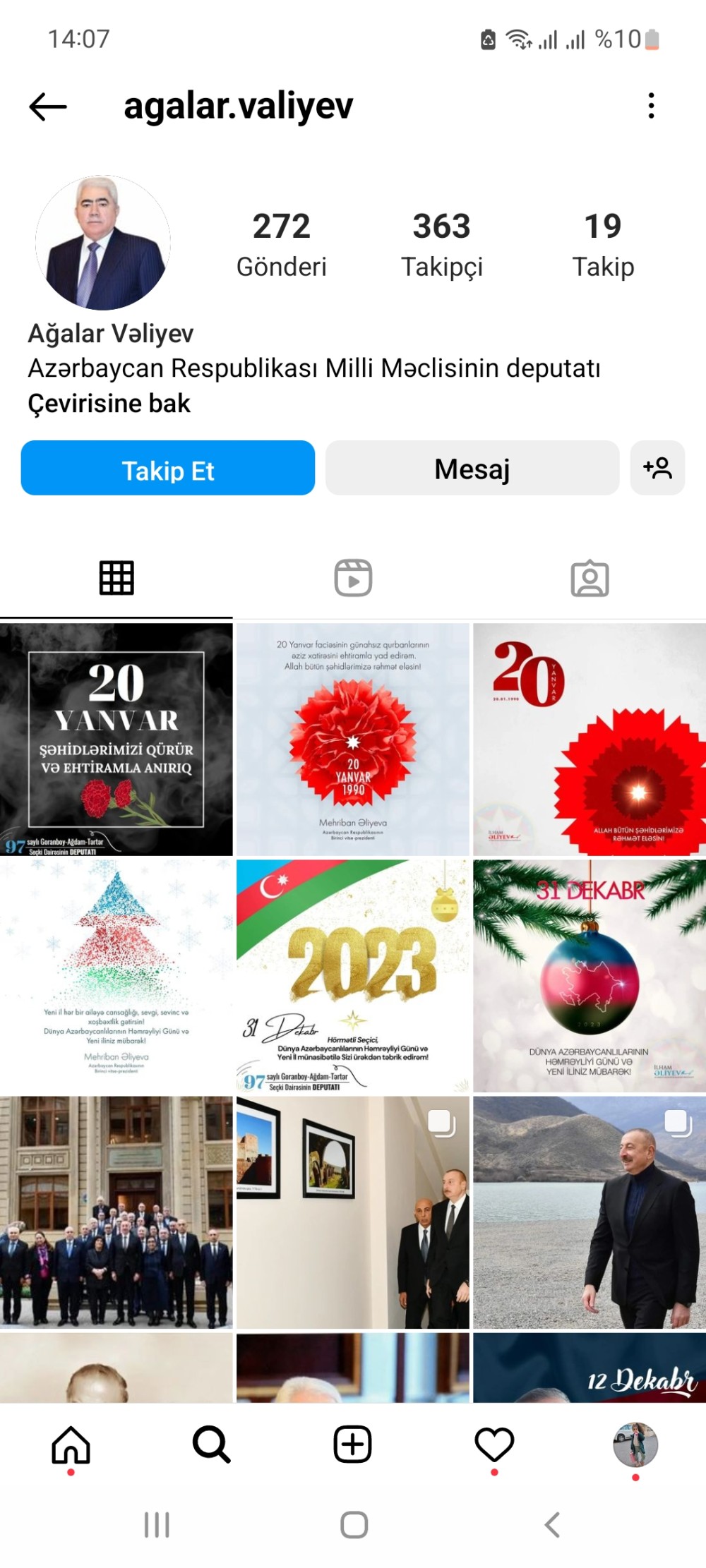"İnstagram"da ən çox izləyicisi olan azərbaycanlı millət vəkilləri- FOTOLAR