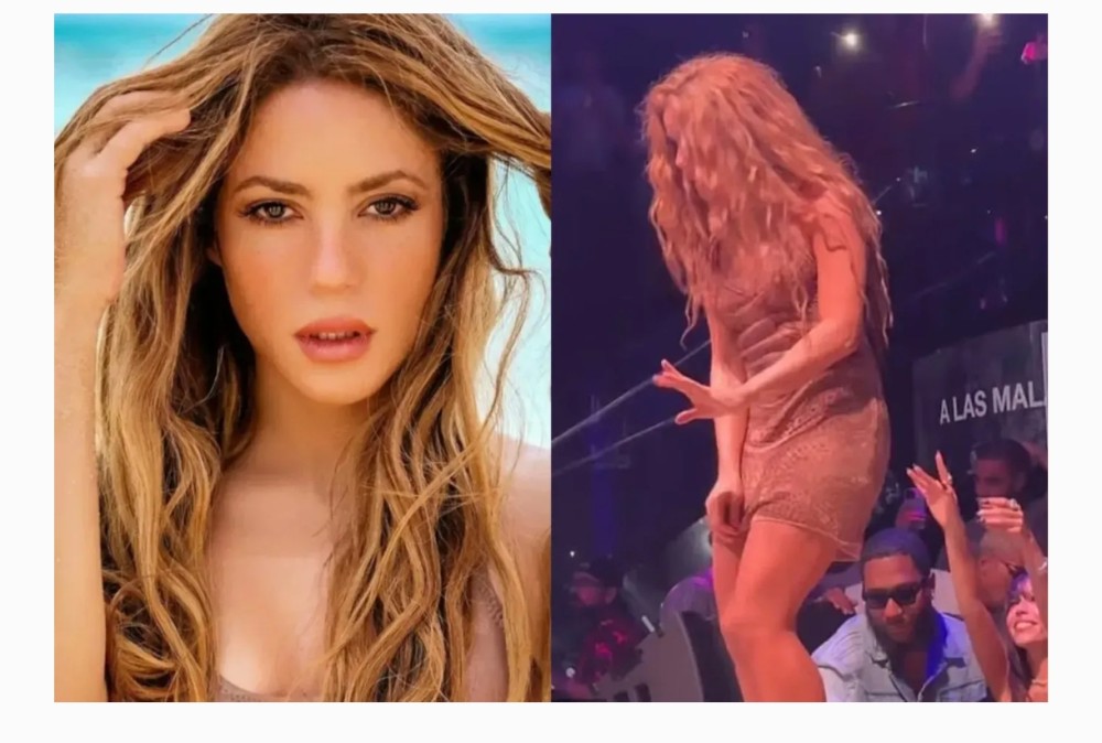 Şakira paltarının altında çəkiliş aparan fanatına əsəbiləşib- FOTO