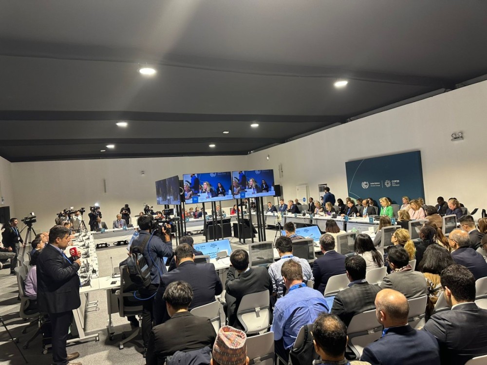 Təhlükəli Erkən Xəbərdarlıq Sistemlərinin gücləndirilməsi mövzusunda tədbir keçirildi -FOTOLAR