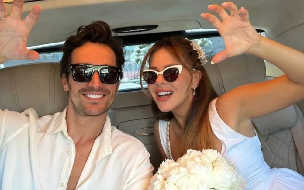 "Sedat" aparıcı ilə evləndi -FOTOLAR