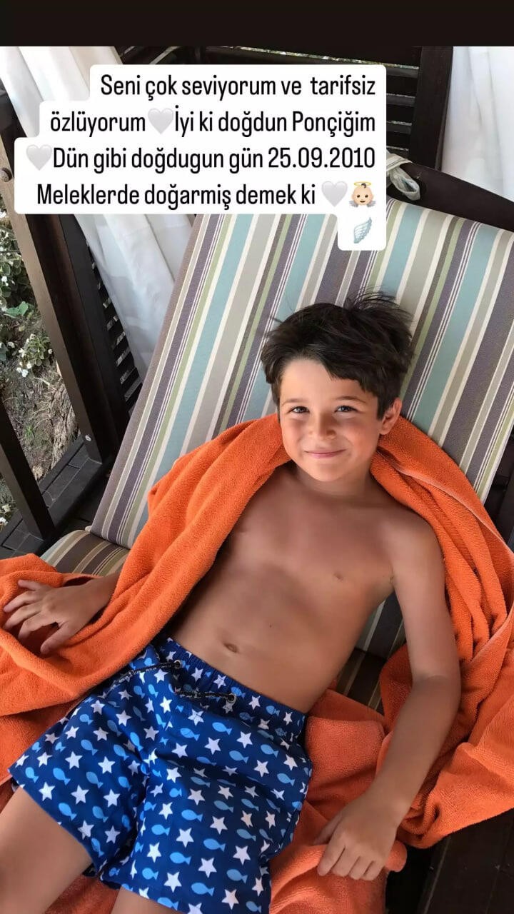 Ölən oğlu ilə bağlıpaylaşım etdi + FOTO