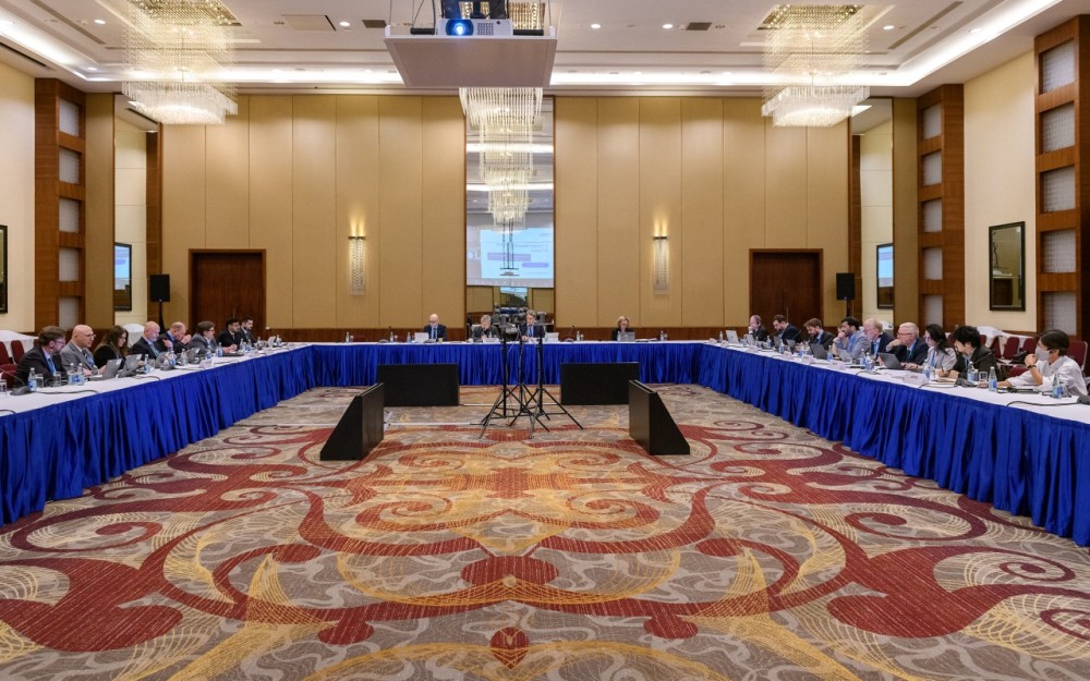 Bakıda Beynəlxalq Nəqliyyat Forumunun (ITF) iclasları keçirilir - FOTOLAR