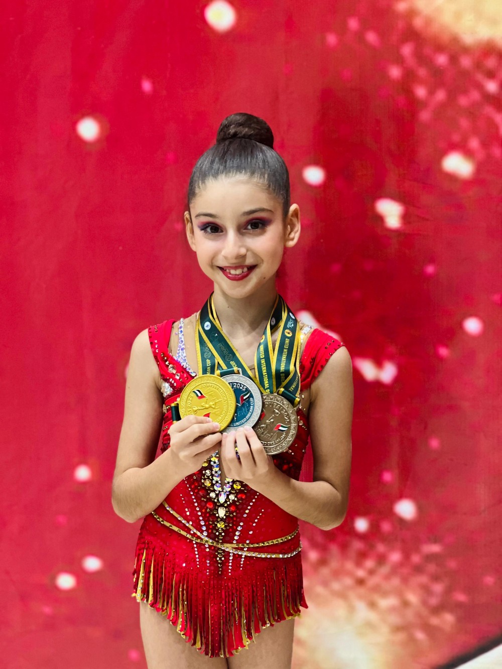 ProSport Gimnastika Klubunun yetirmələri Dubayda keçirilən beynəlxalq turnirdə uğur qazanıblar/ FOTOLAR