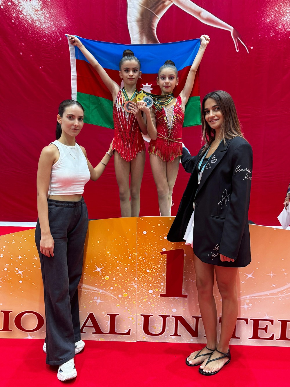 ProSport Gimnastika Klubunun yetirmələri Dubayda keçirilən beynəlxalq turnirdə uğur qazanıblar/ FOTOLAR
