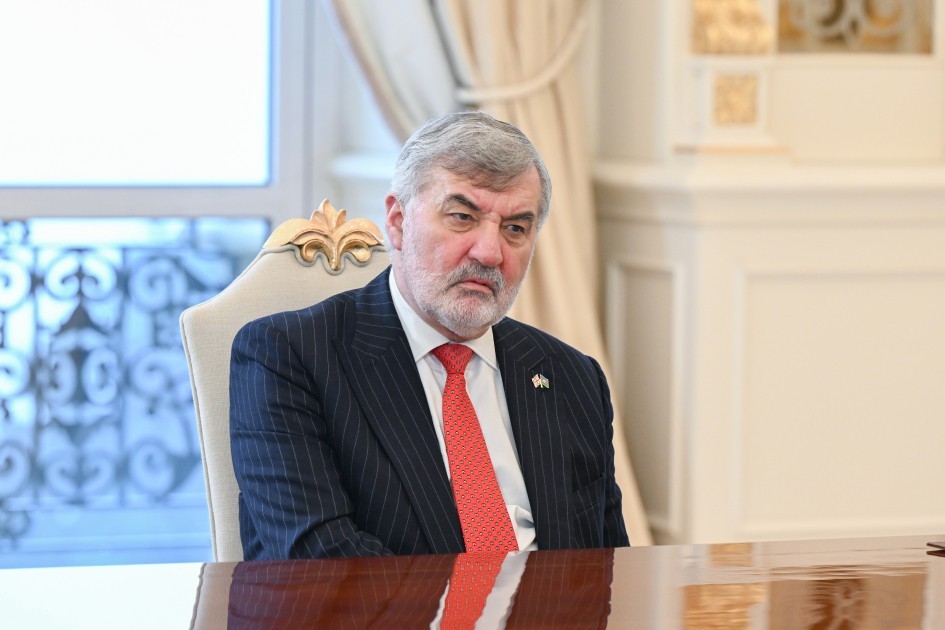 Prezident daha bir qəbul keçirdi- FOTOLAR