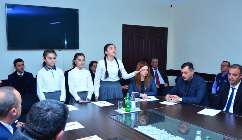 Ulu Öndərin əziz xatirəsi Ağstafada ehtiramla yad olunub- FOTOLAR