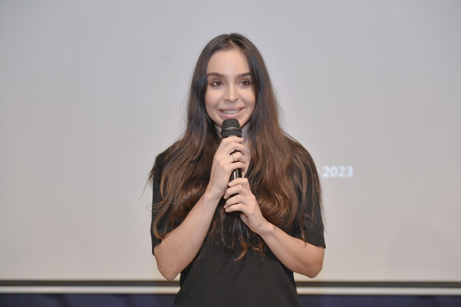 Leyla Əliyeva Heydər Əliyevin xatirə gecəsində -FOTOLAR