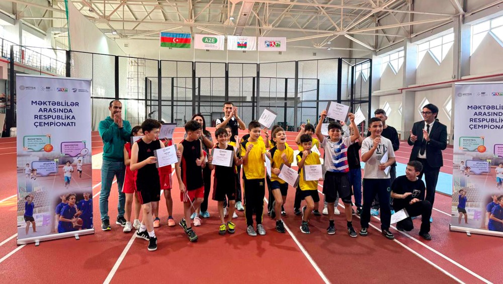 Paytaxt məktəbliləri idman yarışlarında 4 168 medal qazanıb