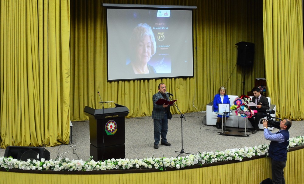 Tanınmış ağstafalı şairə-publisist Güləmail Muradın 75 illik yubileyi qeyd olunub