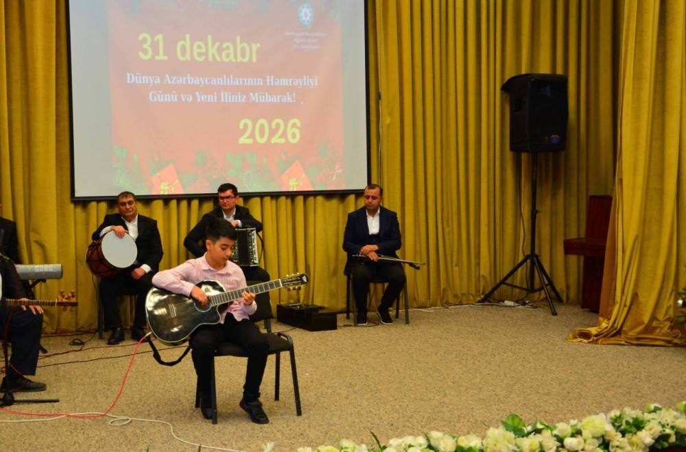 Ağstafada Yeni il münasibəti ilə bayram tədbiri keçirilib -FOTOLAR