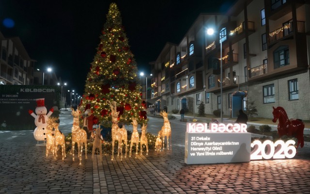 Kəlbəcər 32 il sonra ilk dəfə Yeni ili qarşıladı -FOTOLAR