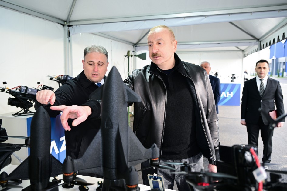 Prezident Tərtərdə açılış etdi -YENİLƏNİB (FOTOLAR)