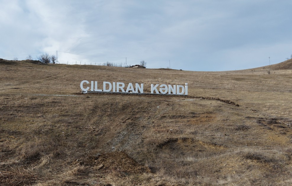 Prezident Çıldıran kəndindəki işlərlə tanış oldu -FOTO